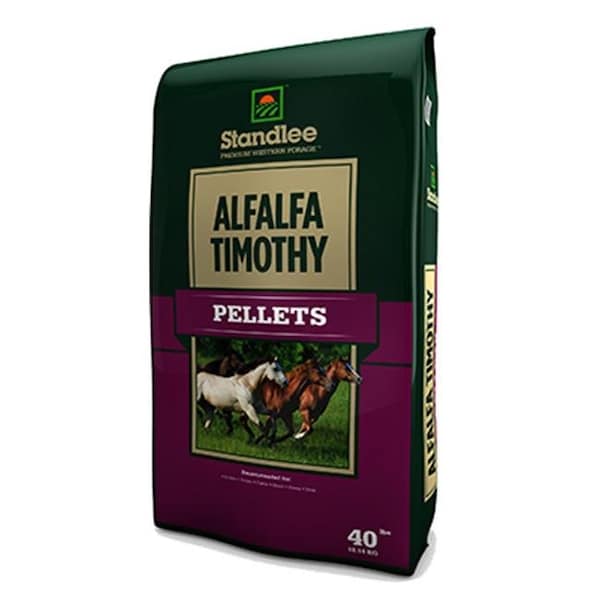 Standlee Hay Standlee Hay 1575-30101-0-0 40 lbs. Premium Alfalfa & Timothy Pellets Forage 192939 - main